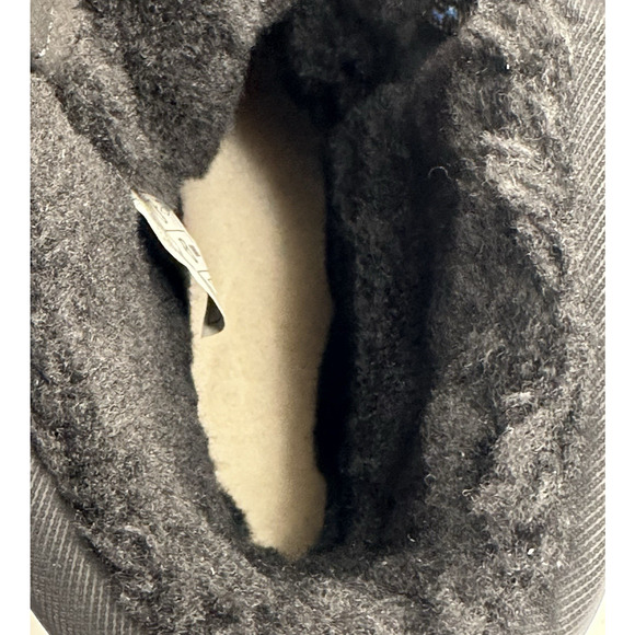 Koolaburra by UGG Deza Lace-Up Utility Boots Womens Sz. 9 Black Suede New $120 - Picture 11 of 14